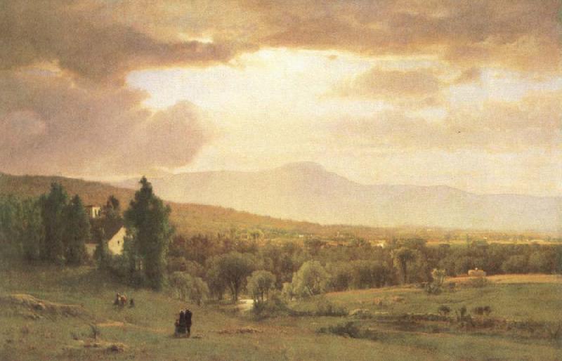 George Inness Catskill Mountains France oil painting art
